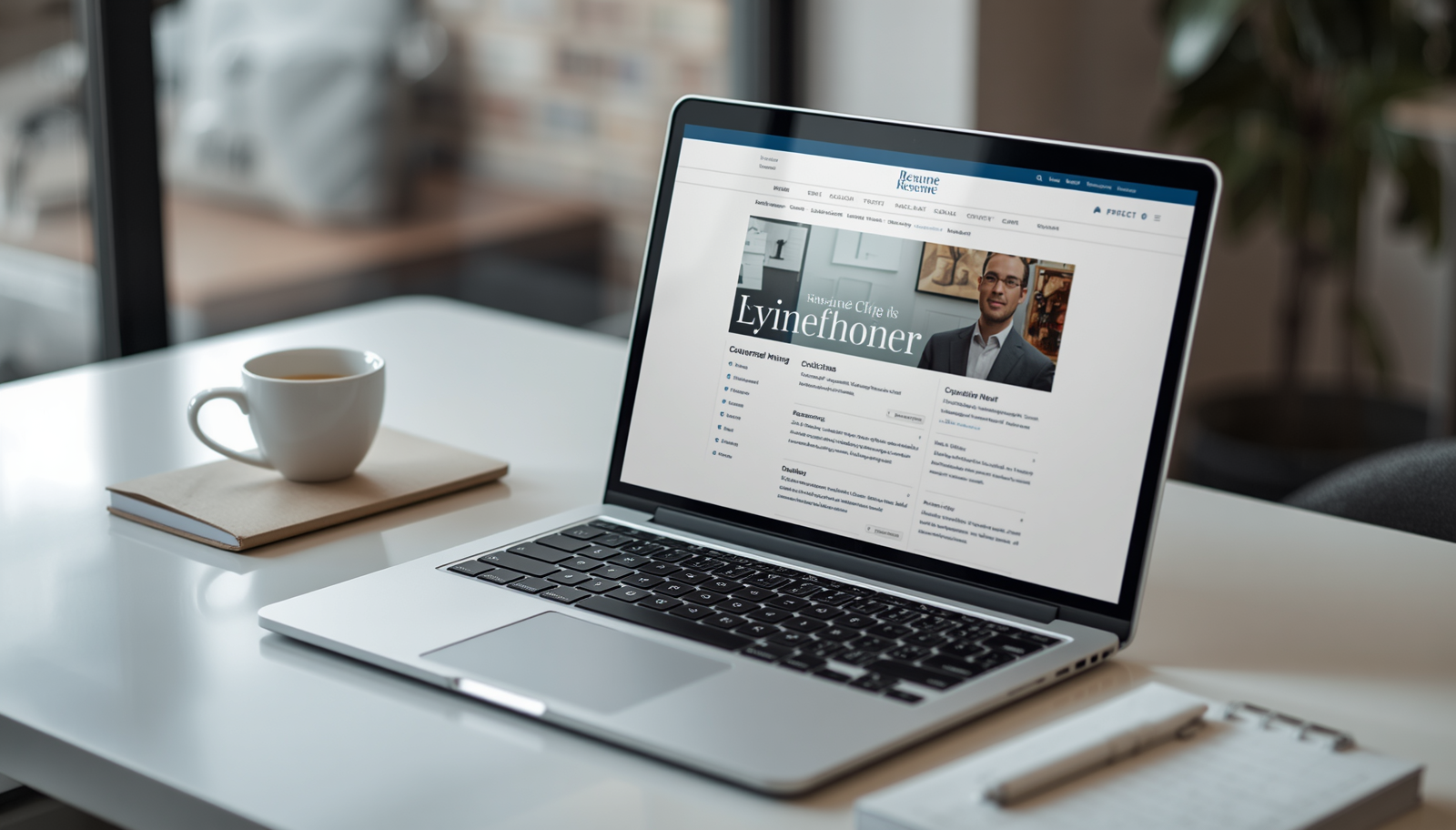 how to build a resume website